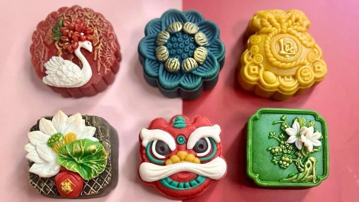Unique 3D moon cakes prove popular in Mid-Autumn Festival